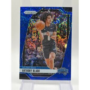 2024-25 Panini Prizm Anthony Black Blue Sparkle Prizm 25/144 SP Orlando Magic